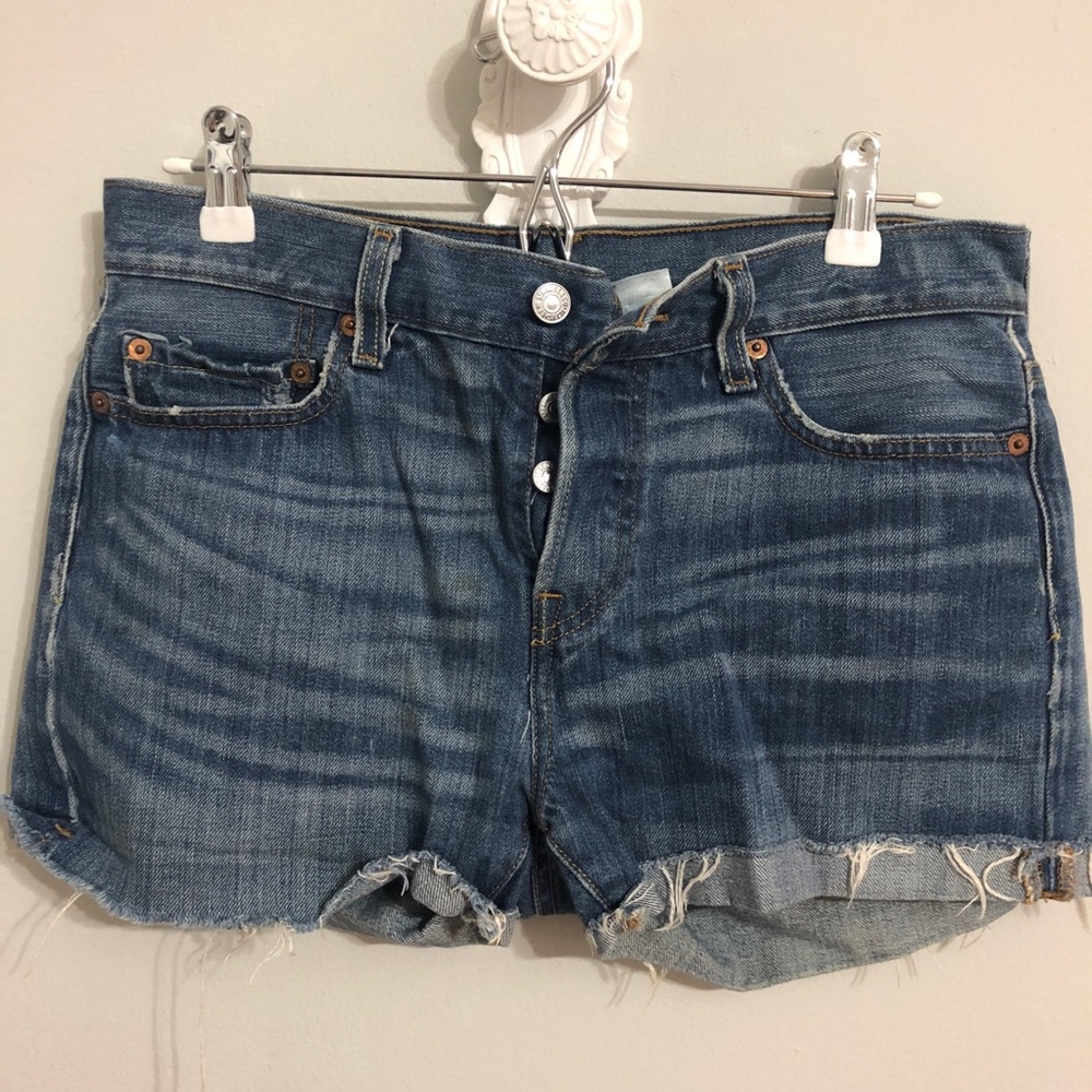 Levi’s 501 denim cut off shorts